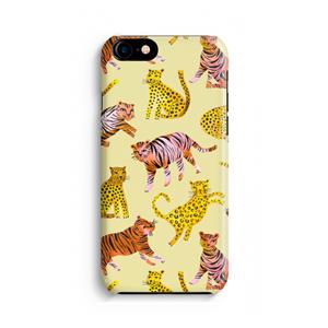 CaseCompany Cute Tigers and Leopards: Volledig geprint iPhone SE 2020 Hoesje