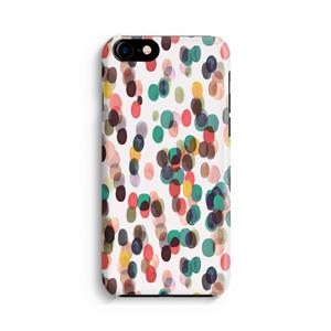 CaseCompany Tropical Dots: Volledig geprint iPhone SE 2020 Hoesje