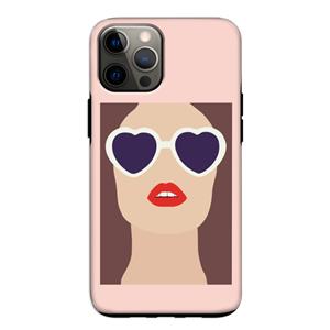 CaseCompany Red lips: iPhone 12 Tough Case