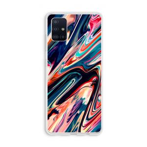 CaseCompany Quantum Being: Galaxy A51 4G Transparant Hoesje