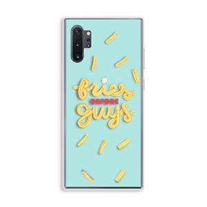 CaseCompany Always fries: Samsung Galaxy Note 10 Plus Transparant Hoesje