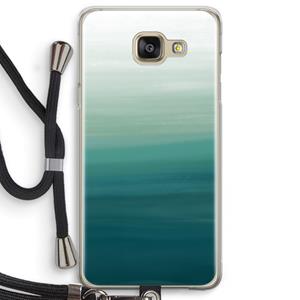 CaseCompany Ocean: Samsung Galaxy A5 (2016) Transparant Hoesje met koord