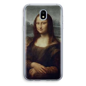 CaseCompany Mona Lisa: Samsung Galaxy J5 (2017) Transparant Hoesje