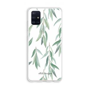 CaseCompany Branch up your life: Galaxy A51 4G Transparant Hoesje