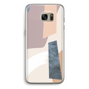 CaseCompany Luca: Samsung Galaxy S7 Edge Transparant Hoesje