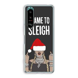 CaseCompany Came To Sleigh: Sony Xperia 5 III Transparant Hoesje