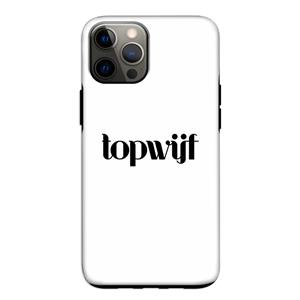 CaseCompany Topwijf Wit: iPhone 12 Tough Case