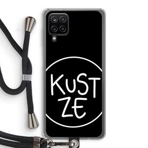CaseCompany KUST ZE: Samsung Galaxy A12 Transparant Hoesje met koord