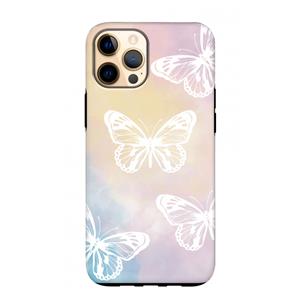 CaseCompany White butterfly: iPhone 12 Pro Max Tough Case