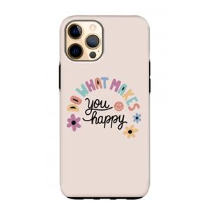 CaseCompany Happy days: iPhone 12 Pro Max Tough Case