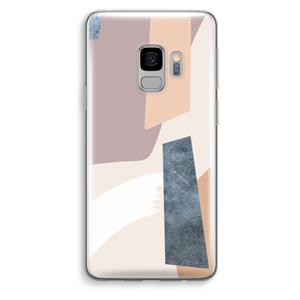 CaseCompany Luca: Samsung Galaxy S9 Transparant Hoesje