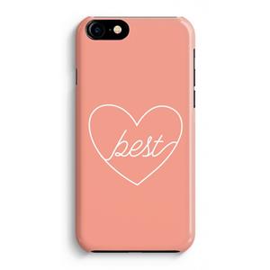 CaseCompany Best heart: iPhone 8 Volledig Geprint Hoesje