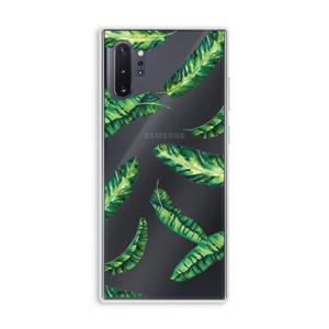CaseCompany Lange bladeren: Samsung Galaxy Note 10 Plus Transparant Hoesje
