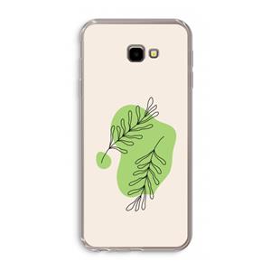 CaseCompany Beleaf in you: Samsung Galaxy J4 Plus Transparant Hoesje
