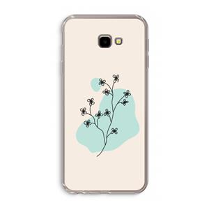 CaseCompany Love your petals: Samsung Galaxy J4 Plus Transparant Hoesje