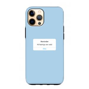 CaseCompany Reminder: iPhone 12 Pro Max Tough Case