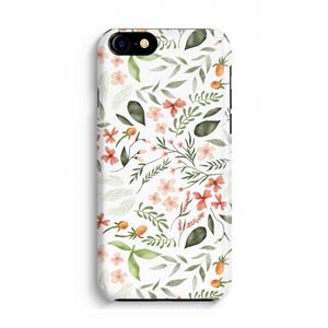 CaseCompany Sweet little flowers: iPhone 8 Volledig Geprint Hoesje