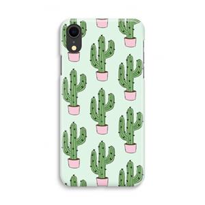 CaseCompany Cactus Lover: iPhone XR Volledig Geprint Hoesje
