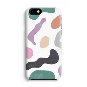 CaseCompany Memphis Shapes: iPhone 8 Volledig Geprint Hoesje