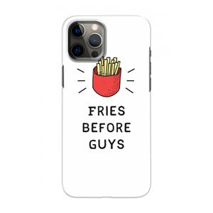 CaseCompany Fries before guys: Volledig geprint iPhone 12 Hoesje