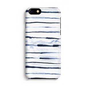 CaseCompany Ink Stripes: iPhone 8 Volledig Geprint Hoesje