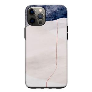 CaseCompany Stone White: iPhone 12 Tough Case