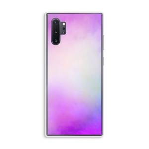 CaseCompany Clouds pastel: Samsung Galaxy Note 10 Plus Transparant Hoesje