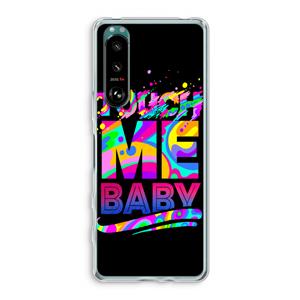 CaseCompany Touch Me: Sony Xperia 5 III Transparant Hoesje