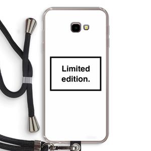 CaseCompany Limited edition: Samsung Galaxy J4 Plus Transparant Hoesje met koord