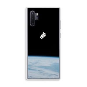 CaseCompany Alone in Space: Samsung Galaxy Note 10 Plus Transparant Hoesje