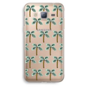 CaseCompany Paradise: Samsung Galaxy J3 (2016) Transparant Hoesje