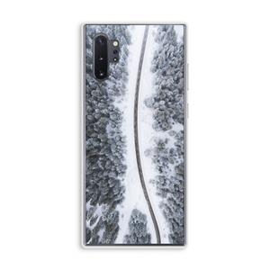 CaseCompany Snøfall: Samsung Galaxy Note 10 Plus Transparant Hoesje