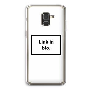 CaseCompany Link in bio: Samsung Galaxy A8 (2018) Transparant Hoesje