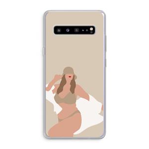 CaseCompany One of a kind: Samsung Galaxy S10 5G Transparant Hoesje