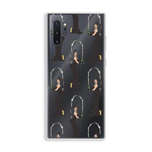 CaseCompany Pop Some Kim: Samsung Galaxy Note 10 Plus Transparant Hoesje