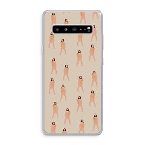 CaseCompany You're so golden: Samsung Galaxy S10 5G Transparant Hoesje