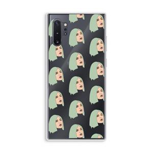 CaseCompany King Kylie: Samsung Galaxy Note 10 Plus Transparant Hoesje