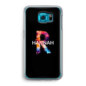 CaseCompany Abstract Spectrum: Samsung Galaxy S6 Transparant Hoesje