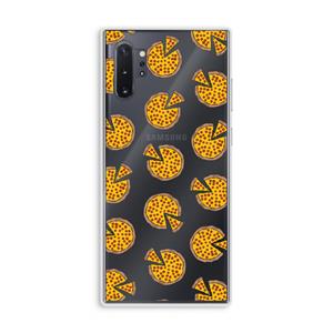 CaseCompany You Had Me At Pizza: Samsung Galaxy Note 10 Plus Transparant Hoesje