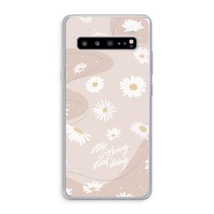 CaseCompany Daydreaming becomes reality: Samsung Galaxy S10 5G Transparant Hoesje