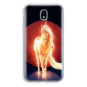 CaseCompany Last Unicorn: Samsung Galaxy J5 (2017) Transparant Hoesje