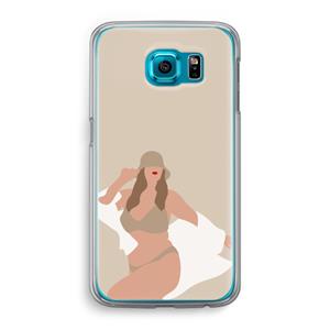 CaseCompany One of a kind: Samsung Galaxy S6 Transparant Hoesje