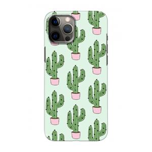 CaseCompany Cactus Lover: Volledig geprint iPhone 12 Hoesje