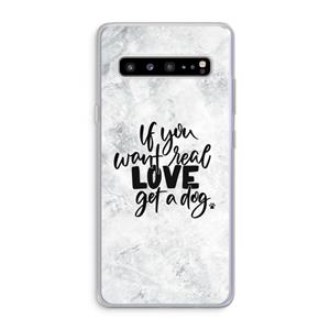 CaseCompany Partner in crime: Samsung Galaxy S10 5G Transparant Hoesje