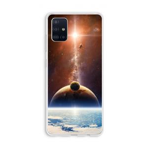 CaseCompany Omicron 2019: Galaxy A51 4G Transparant Hoesje