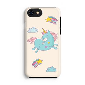CaseCompany Vliegende eenhoorn: iPhone SE 2020 Tough Case