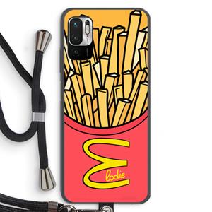 CaseCompany McElodie: Xiaomi Redmi Note 10 5G Transparant Hoesje met koord