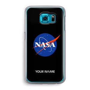 CaseCompany NASA: Samsung Galaxy S6 Transparant Hoesje