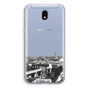 CaseCompany Marrakech Skyline : Samsung Galaxy J5 (2017) Transparant Hoesje
