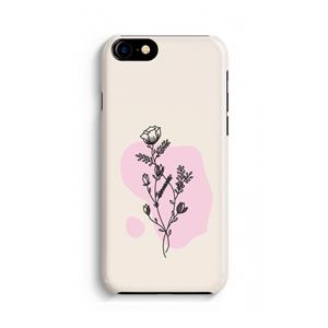 CaseCompany Roses are red: iPhone 8 Volledig Geprint Hoesje
